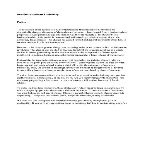 Selasturkiye Real Estate Business Model By Fnis