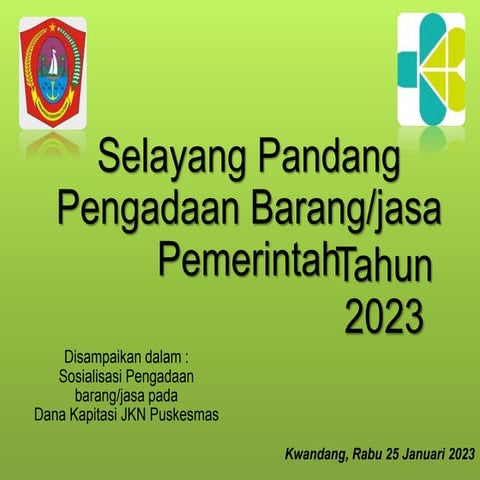 Pengadaan barang dan jasa dibawah 50juta.PPTX