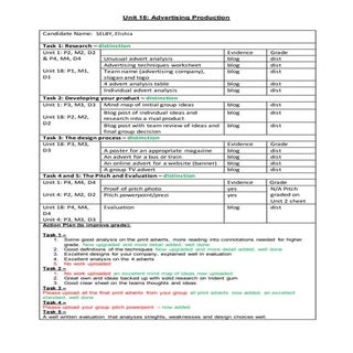 Selby Elishia unit 18 mark and feed...