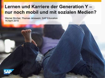 Lernen der GenY bei SAP - #Selc2015 Marktplatz