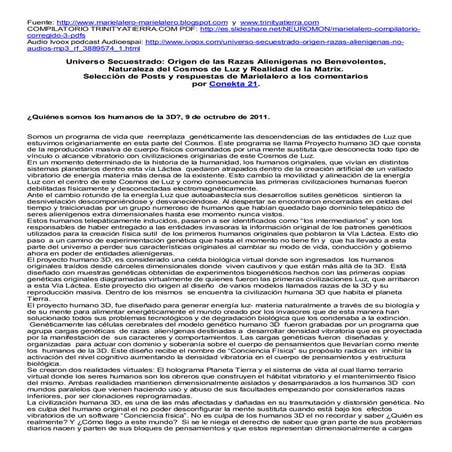 Selección origen razas no benevolentes 2014