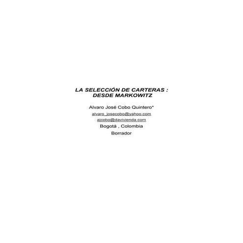 Seleccion de carteras desde Markowitz.pdf