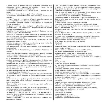 Seleccion de chistes cortos