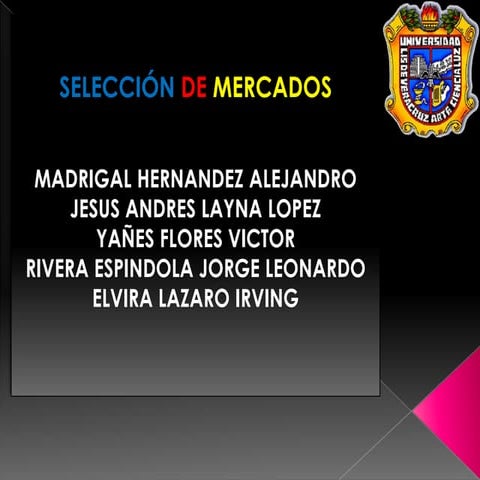 Seleccion de mercados internacionales