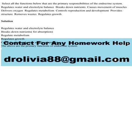 Select all the functions below that are the primary responsibilities .pdf