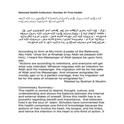 30 hadeeth-for-children | PDF