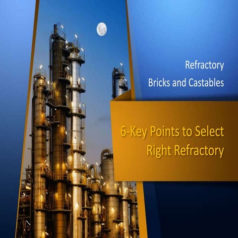 6 Guidelines to Select Right Refractory for your Furnace.