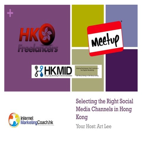 Selecting the Right Social Media Channels in Hong Kong