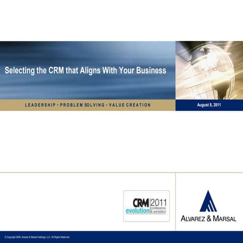 Selecting the CRM that Aligns with Your Business