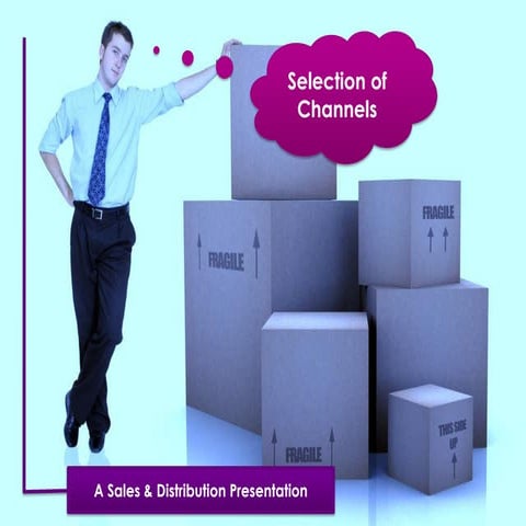 Selection of Distribution Channels