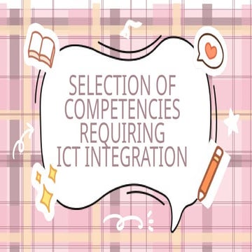 selection of competencies requiring ICT integration.pptx