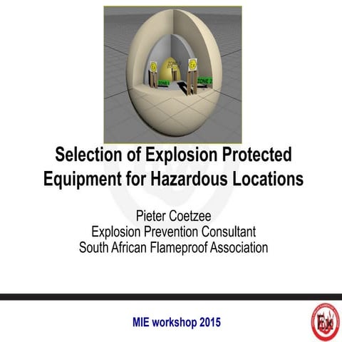 Selection of Explosion Protected Equipment for Hazardous loctions.pptx
