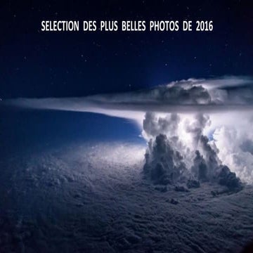 Selection plus belles photos 2016