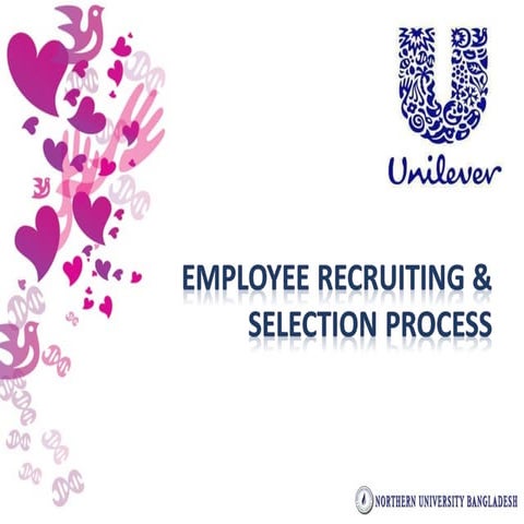 Employee Recruitment & Selection Process of Unilever Bangladesh Ltd.
