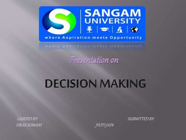 Selection structure