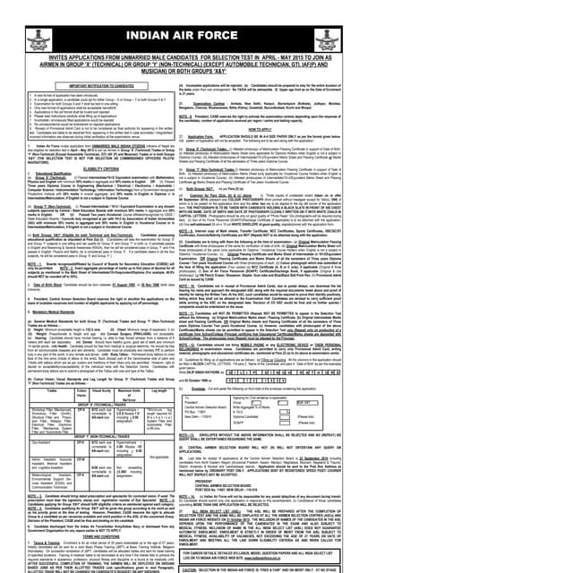 Selection test advertisement_apr-may_2015