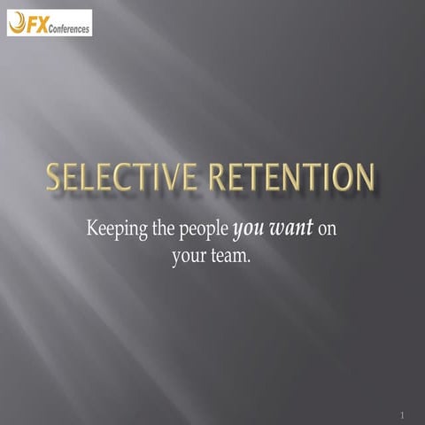 Poach-proof Your Team 