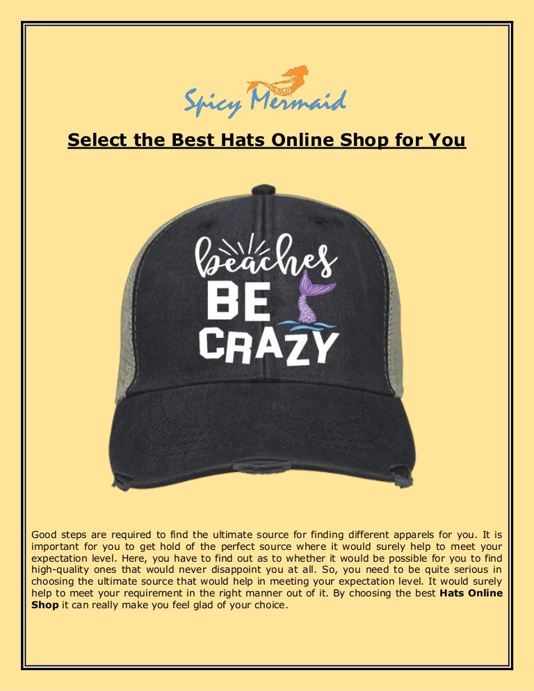 online shop hats