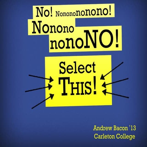 Select This! Entity Selectors in Reason CMS