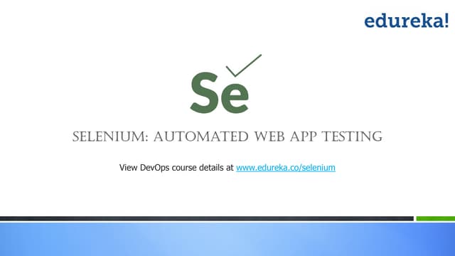 Automate Web Apps With Selenium