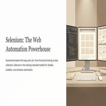 Selenium-The-Web-Automation-Powerhouse. Selenium is a powerful open ...