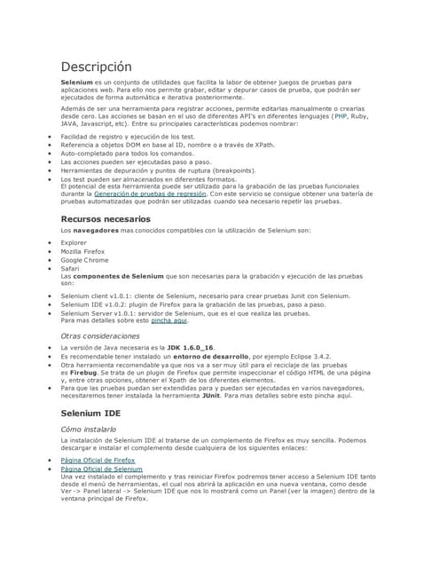 Selenium ff