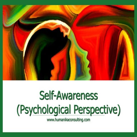 Self Awareness Psychology Perspective