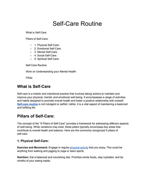 Pillars about Self-Care Routine     .pdf