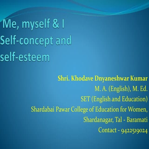 Self concept ppt
