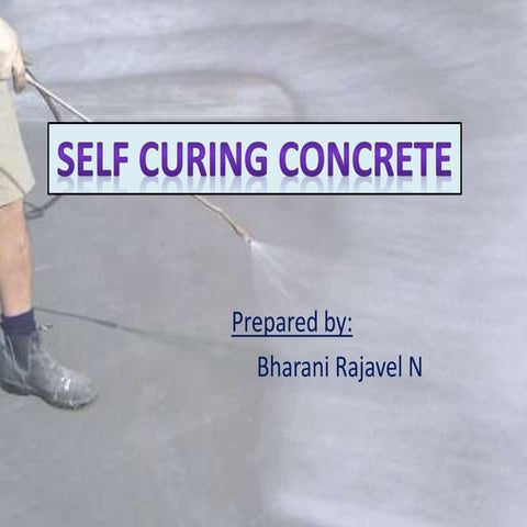 Self curing-concrete-civil