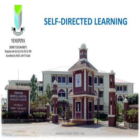 Self directed learning ppt -anand ync