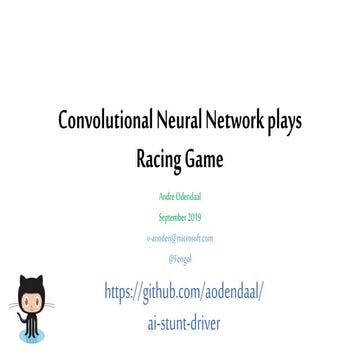 Convolutional Neural Networks plays Racing Game