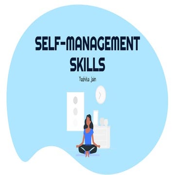 Self management skills Class 10
