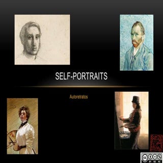 Artistic Self-portraits for kids.