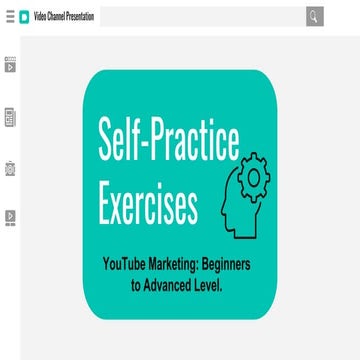 Self-Practice Exercise