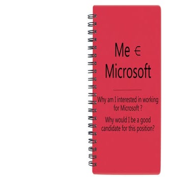 Presentation that takes me to Microsoft