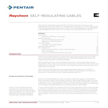 Self Regulating Heat Trace Guide