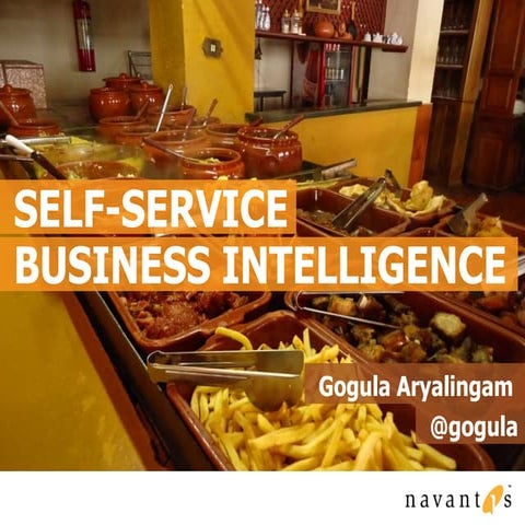 SLASSCOM TechTalks - Self-Service Business Intelligence