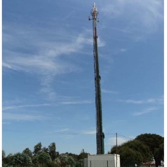 Self supported towers