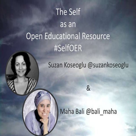 The Self as an Open Educational Resource #SelfOER