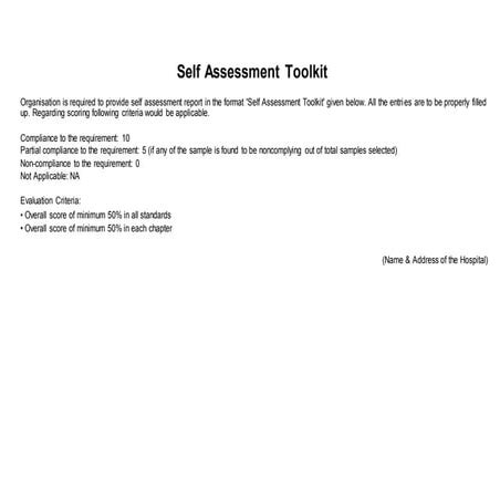 Self assessment tool kit for NABH-converted.docx