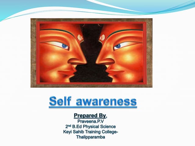 Self awareness
