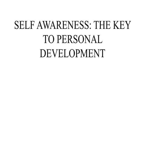 The importance of self awareness for young professionals
