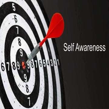 Self awareness presentation