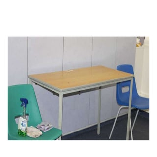  cleaning a table - work skill