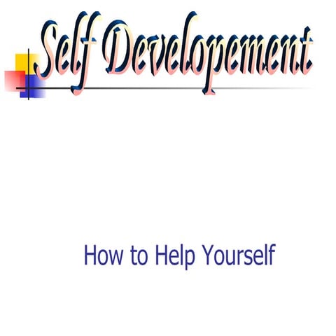Self Development