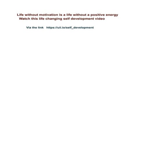 Self development | PDF