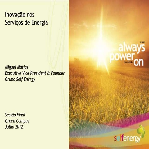 Apresentação da SelfEnergy