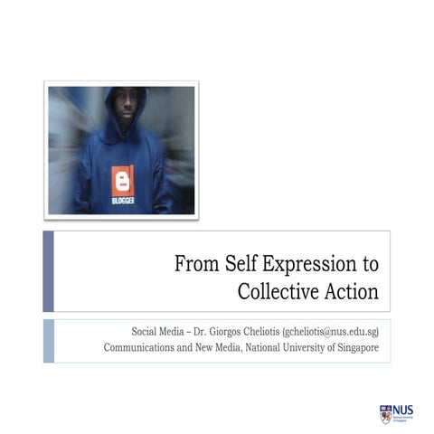 From Self Expression to Collective Action