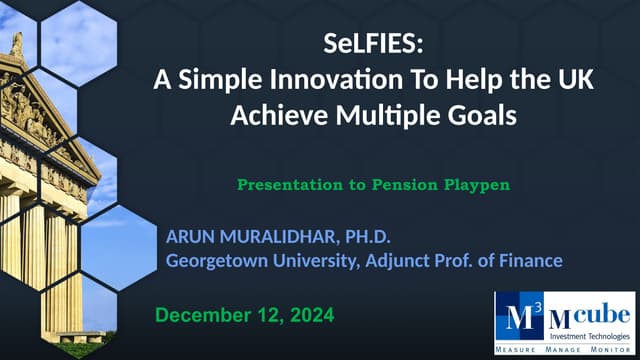 SeLFIES Muralidhar Pension Playpen Dec 2024.pptx
